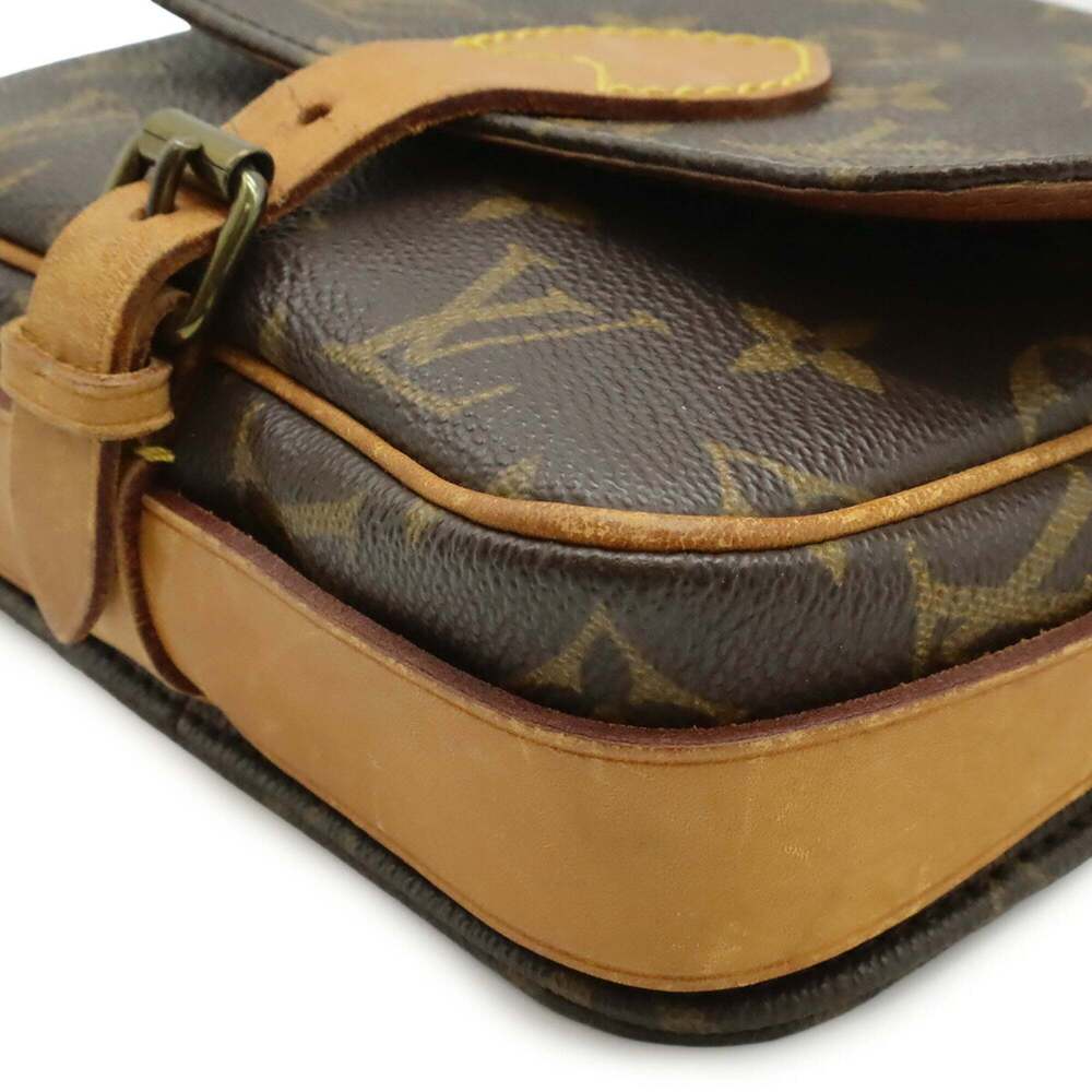 LOUIS VUITTON Brown Monogram Pochette Shoulder Bag - Picture 4 of 10